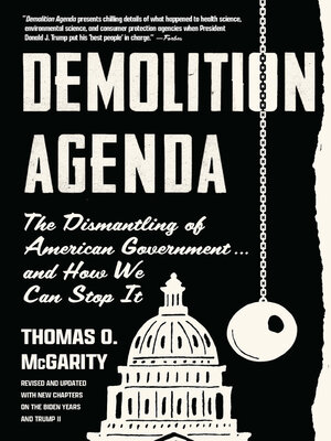 cover image of Demolition Agenda